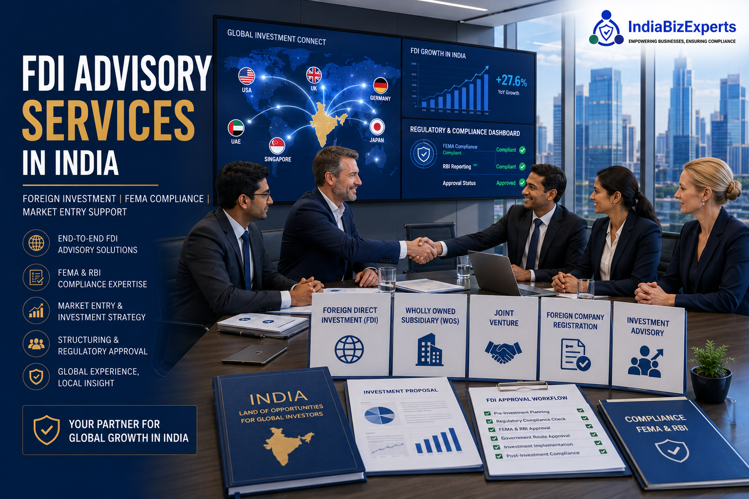 FDI Advisory Services in India