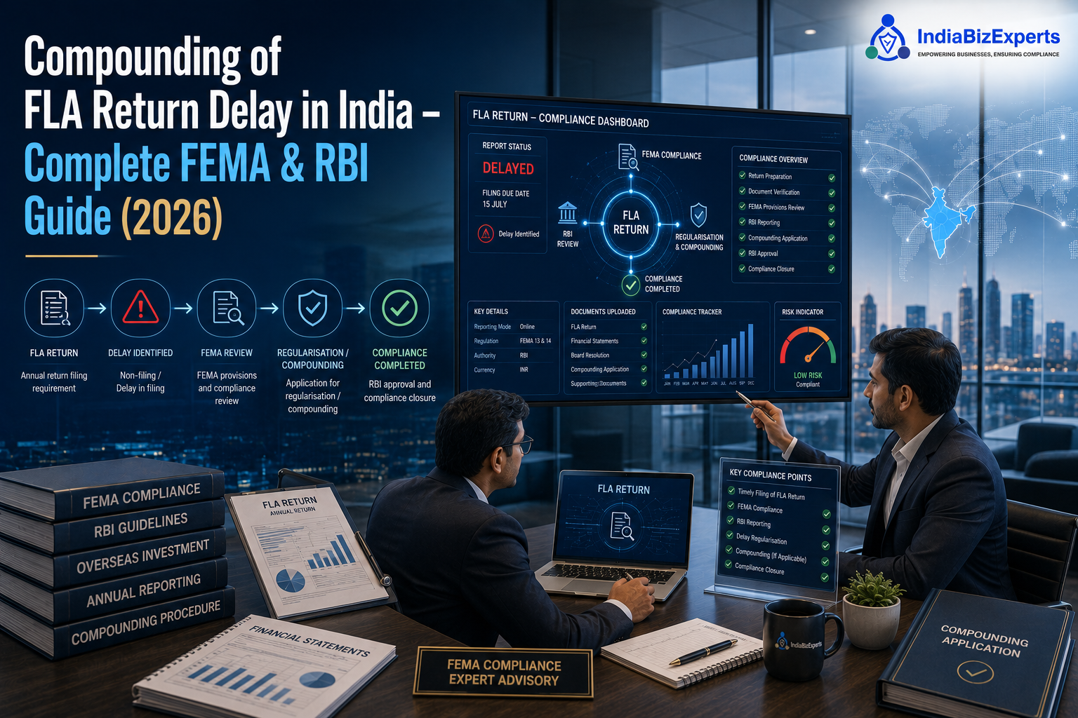 Compounding of FLA Return Delay in India – Complete FEMA & RBI Guide (2026)