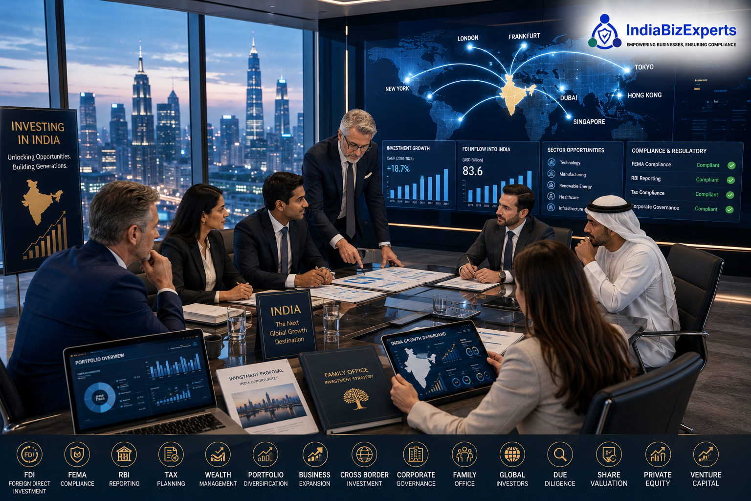 Foreign Investment in India for High Net Worth Individuals (HNIs), Family Offices & Global Investors – Complete FEMA, RBI & Tax Guide (2026)