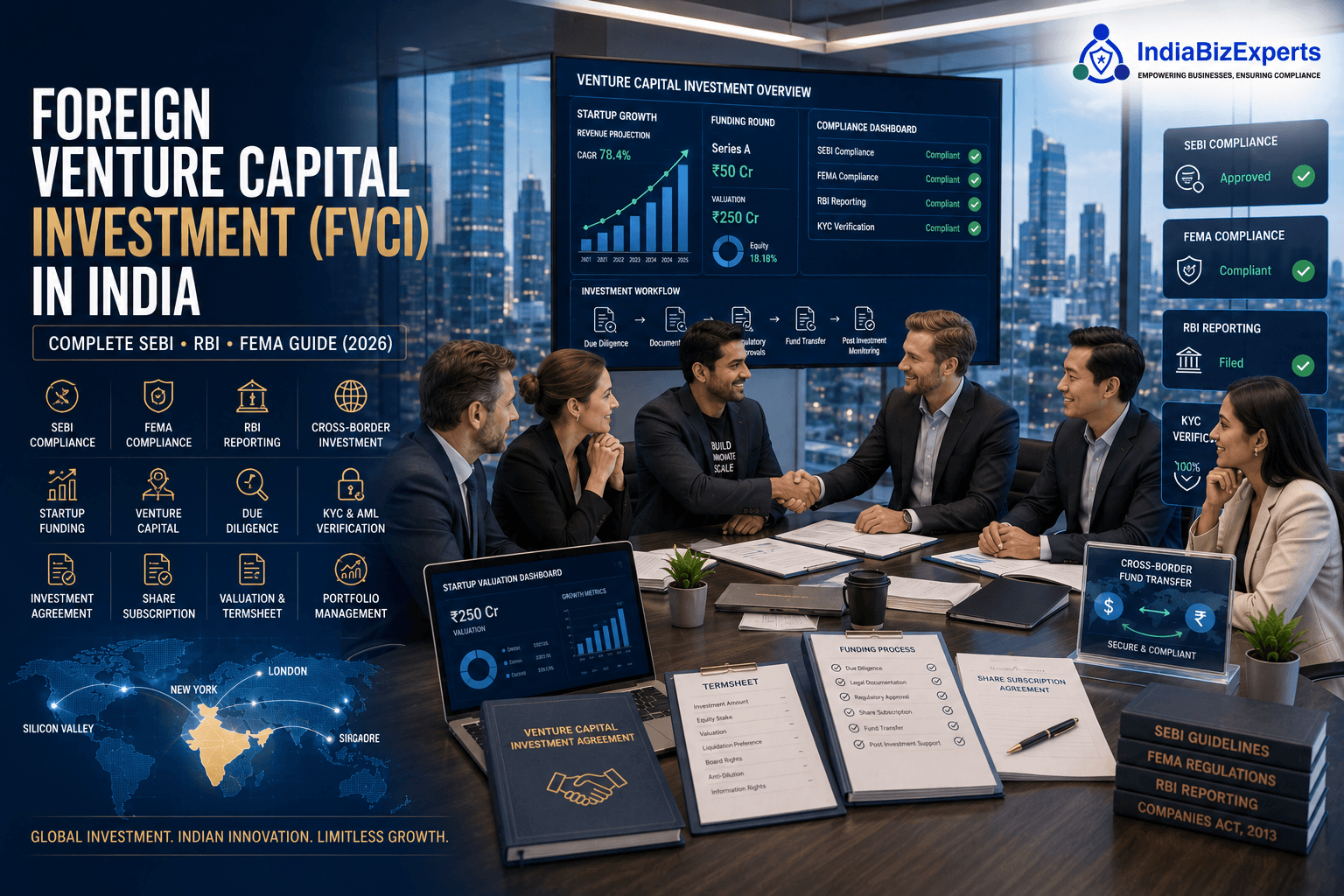 Foreign Venture Capital Investment (FVCI) in India – Complete SEBI, RBI & FEMA Guide (2026)