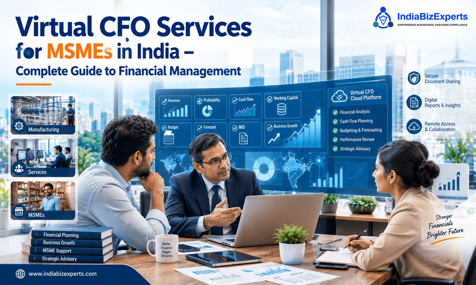 Virtual CFO Services for MSMEs in India – Complete Guide to Financial Management