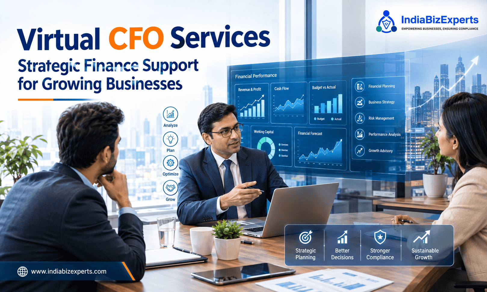 Virtual CFO Services for Corporate & Business Houses in India