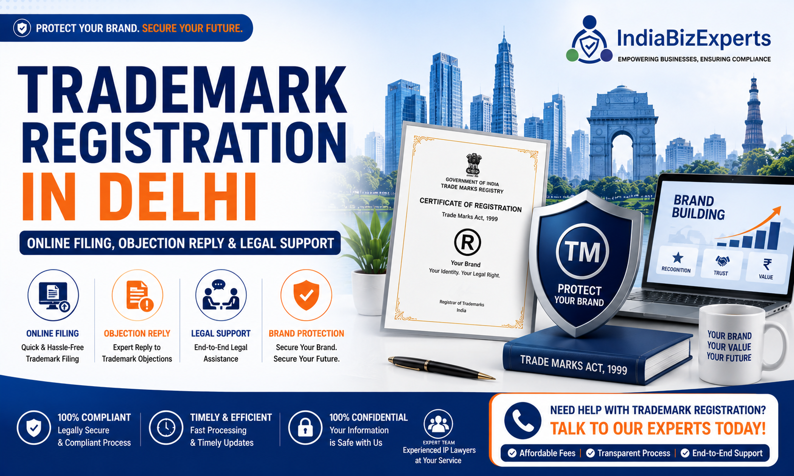 Trademark registration services in Delhi